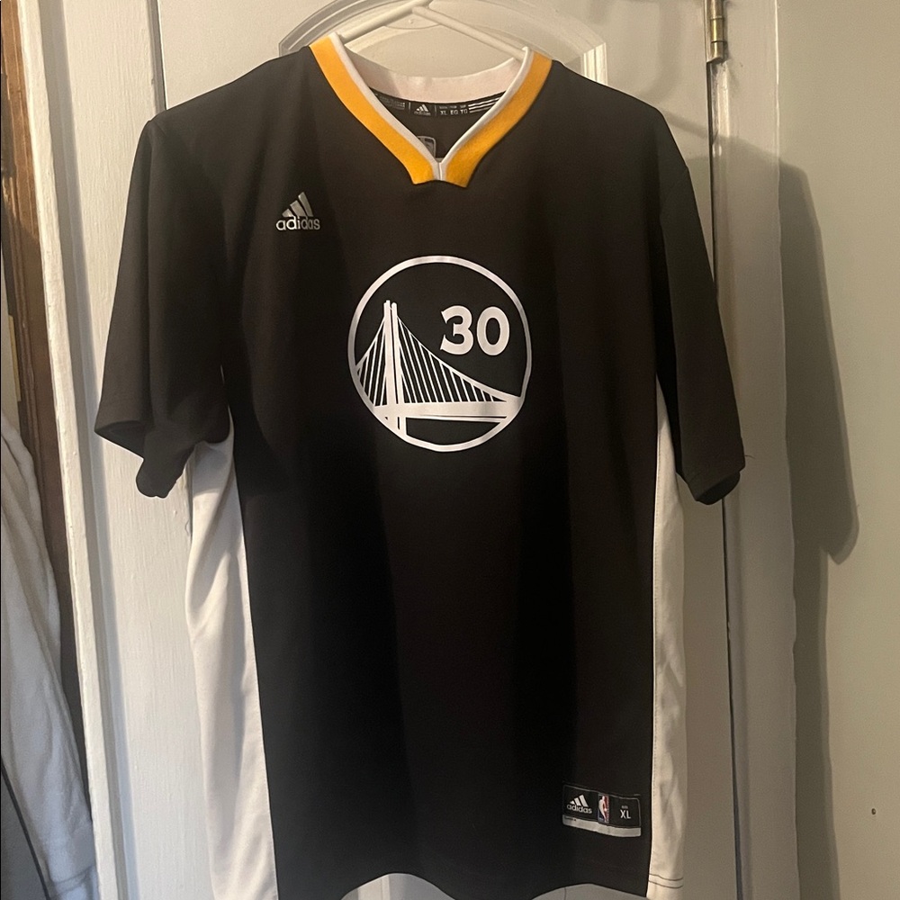 Golden State Warriors Steph Curry #30 NBA Adidas Jersey - kids XL